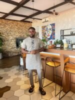 Short Sleeve Brave Man Kaftan - Image 2
